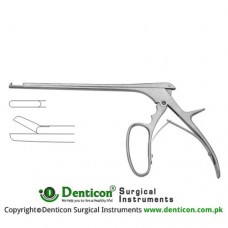 Ferris-Smith Leminectomy Rongeur Straight Stainless Steel, 15.5 cm - 6" Bite Size 2 mm 